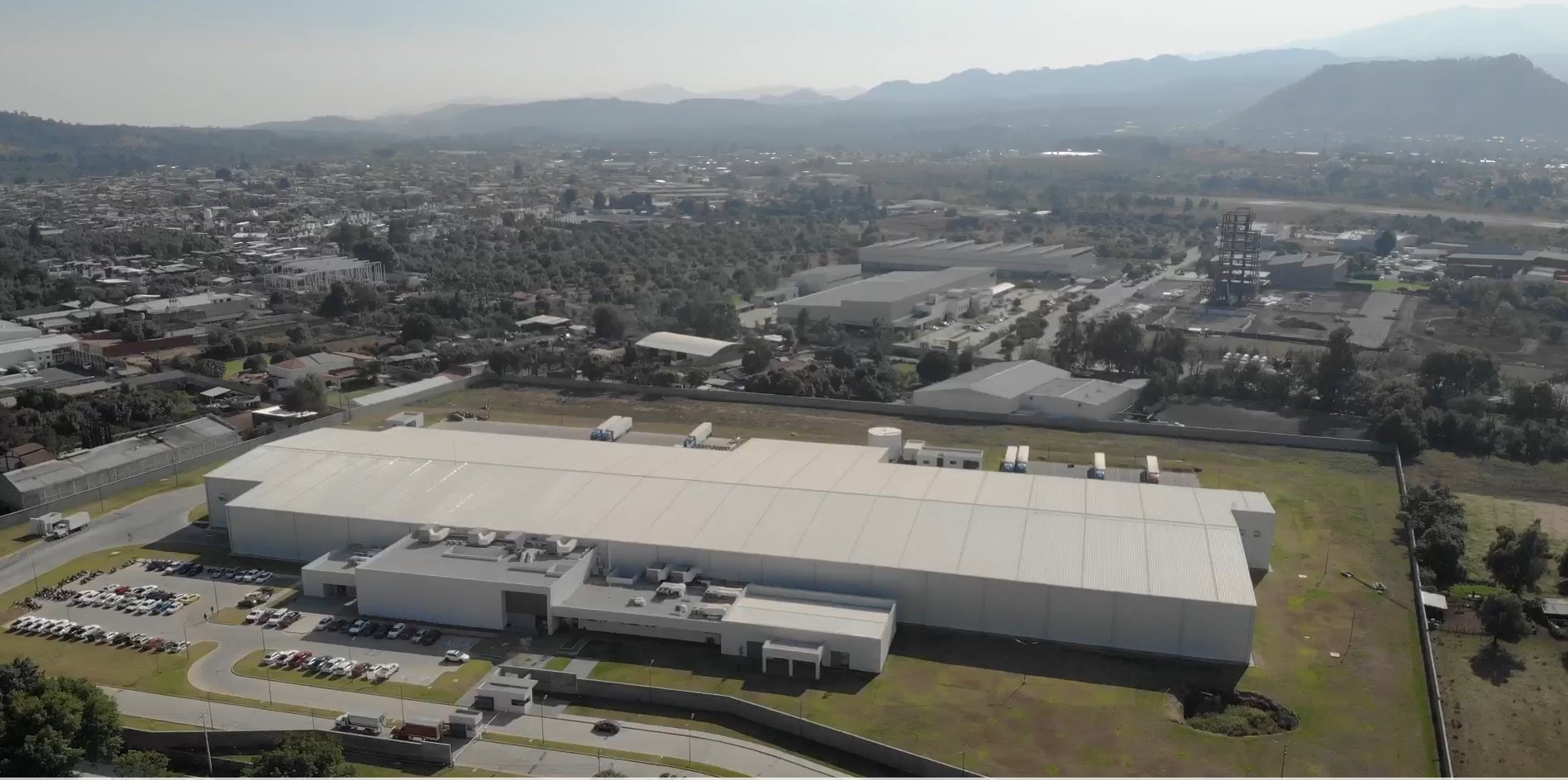 packing house aerial view